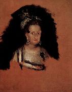 Francisco de Goya hermana de Carlos III oil painting on canvas